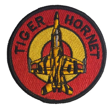 EScudo bordado EF-18 Hornet TIGER